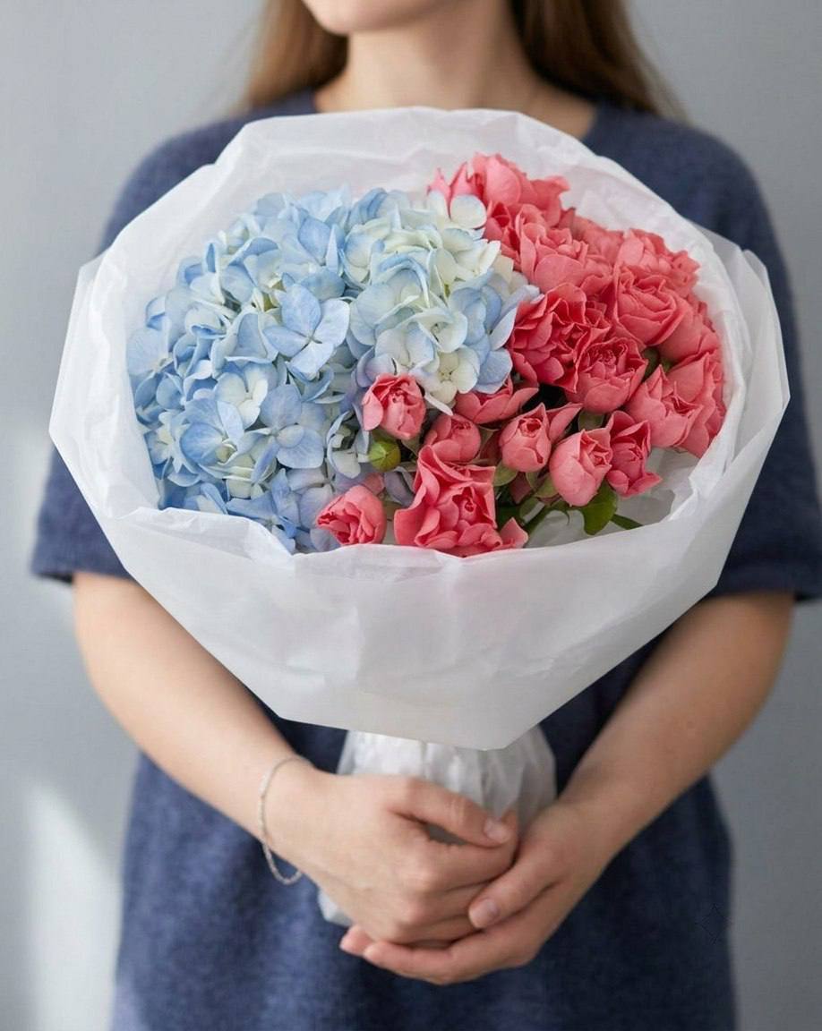 Авторский букет «Небесный шёпот»